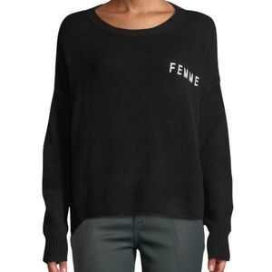 360 Cashmere Scoop-Neck Femme Sweater